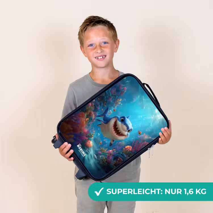 Kinderkoffer - Riff - Koralle - Hai - Tier — 2