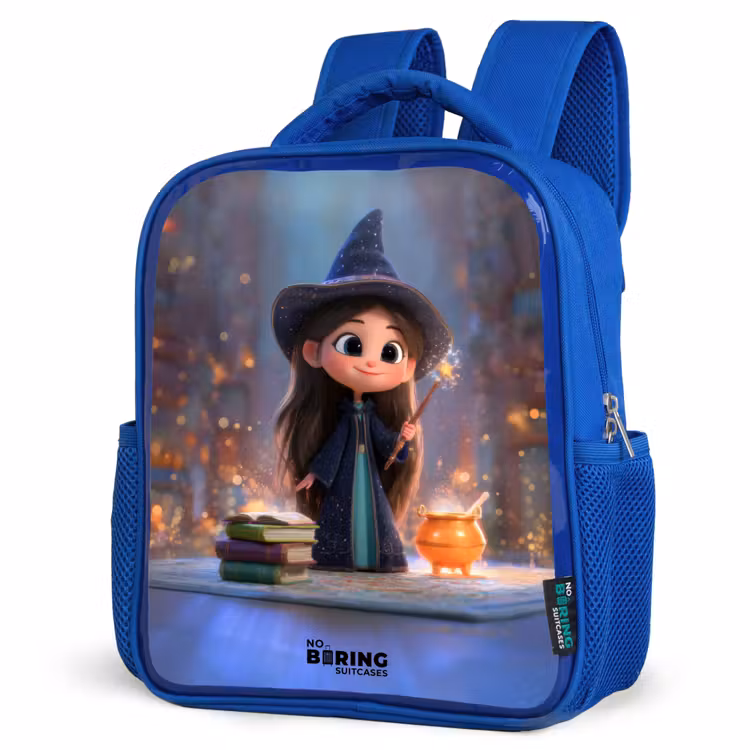 Kinderrucksack - Blau - Kleine Zauberin in der Bibliothek — 7