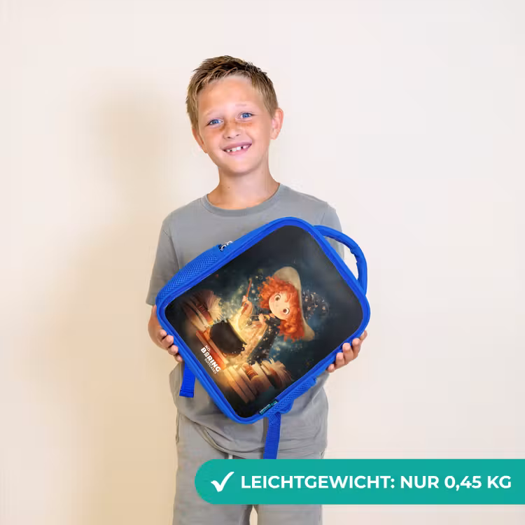 Kinderrucksack - Blau - Hexe mit funkelndem Trank — 4