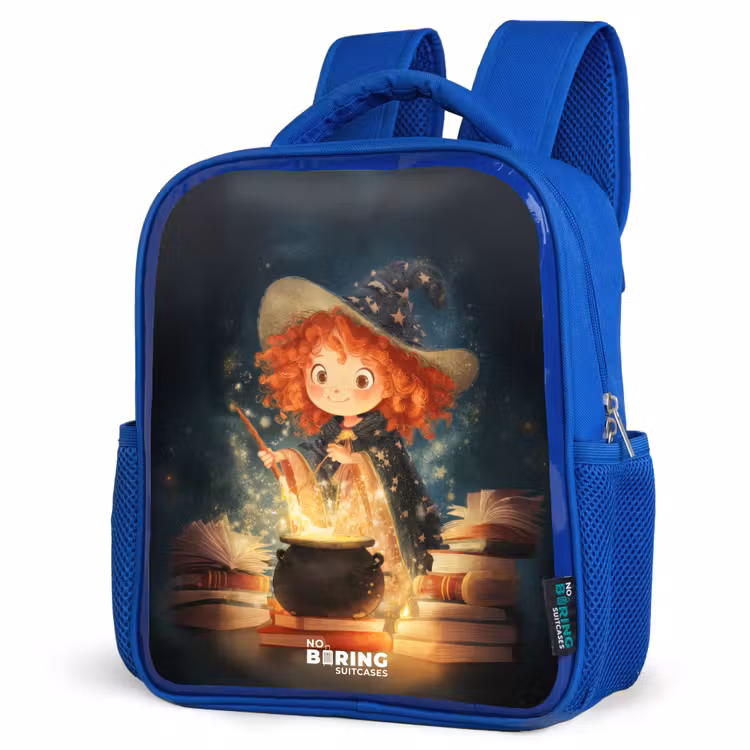 Kinderrucksack - Blau - Hexe mit funkelndem Trank — 7