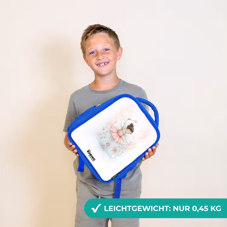 Kinderrucksack - Blau - Ballerina - Elfe - Fee — 4