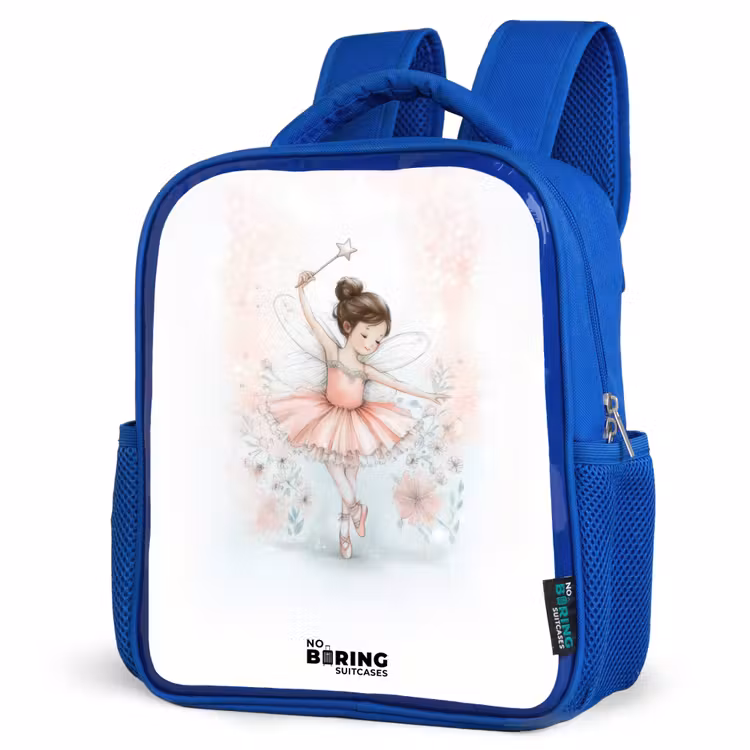 Kinderrucksack - Blau - Ballerina - Elfe - Fee — 7