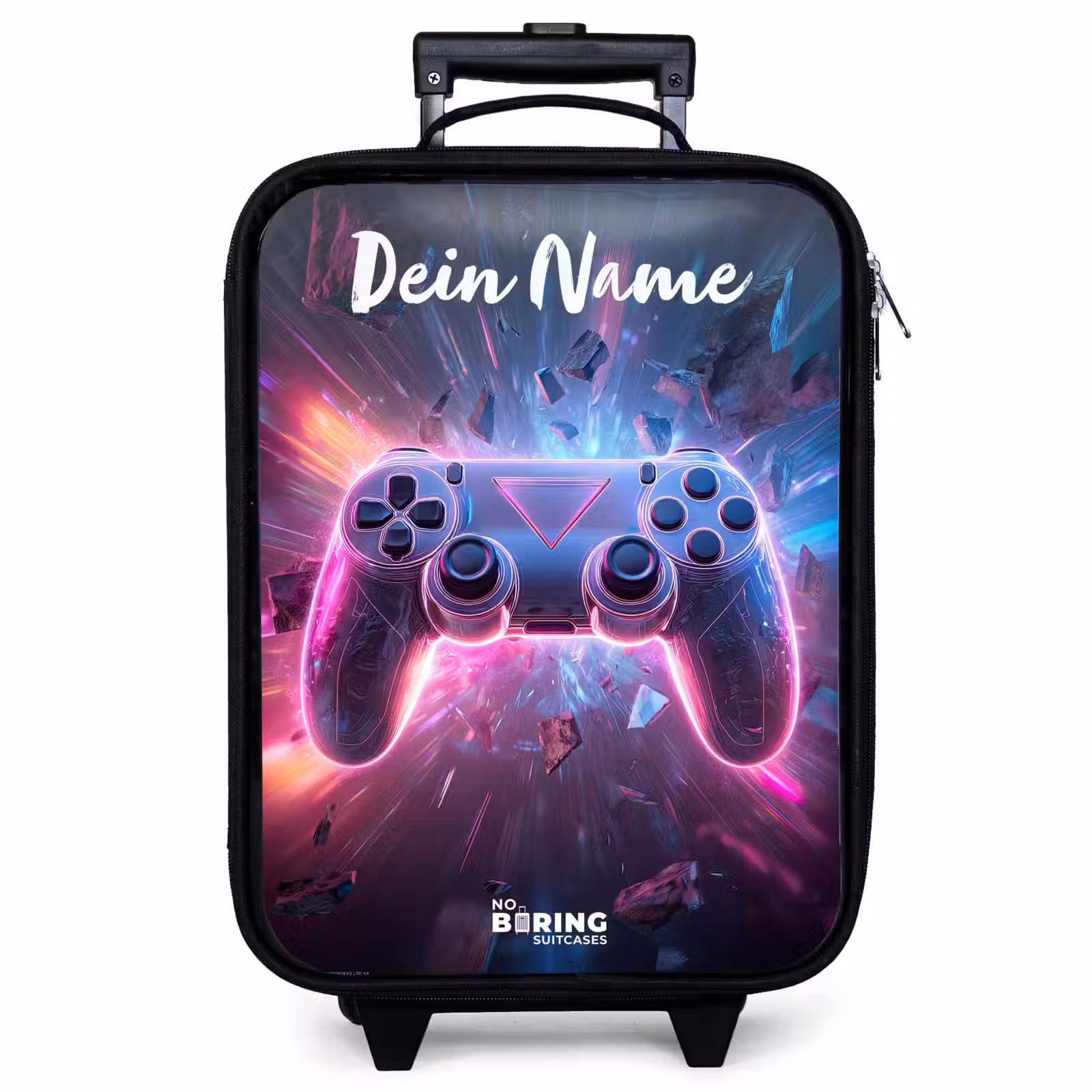 Kinderkoffer mit Name - Controller - Neon - Spiel — 1
