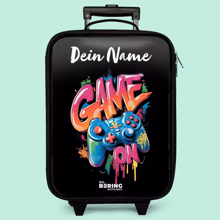 Kinderkoffer mit Name - Controller - Spiel - Graffiti - Text — 3