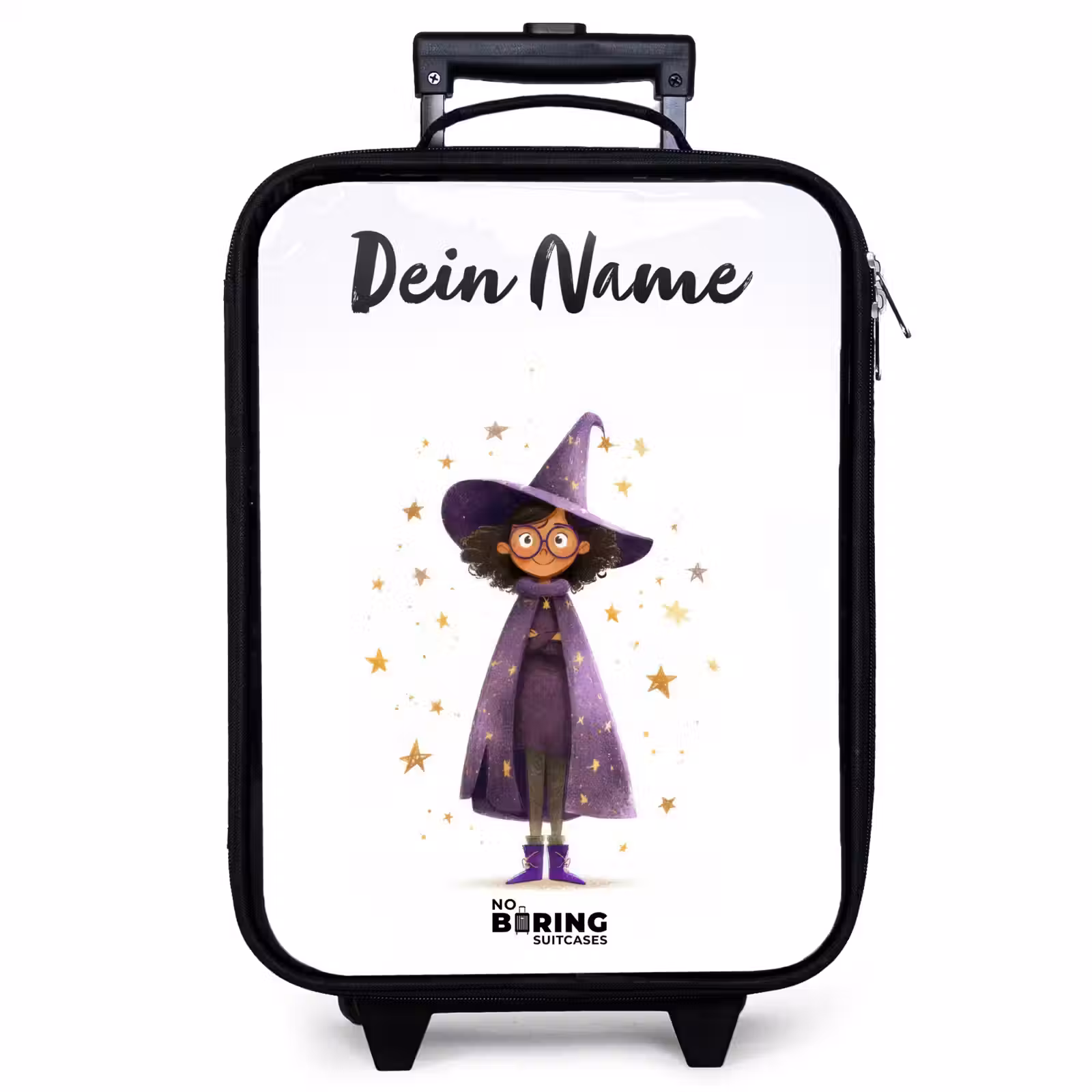 Kinderkoffer mit Name - Der violette Umhang des Zauberers — 1