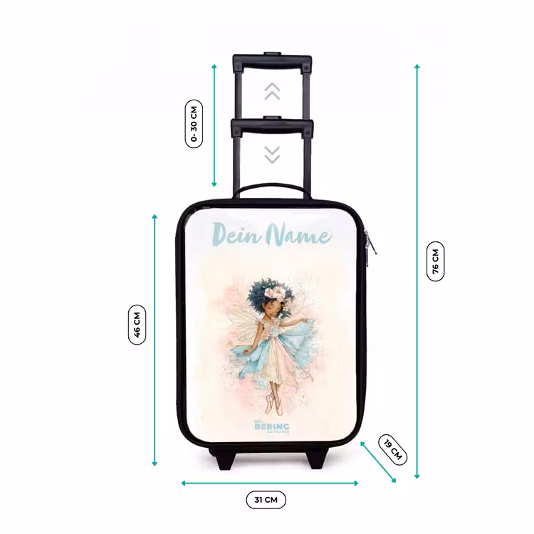 Kinderkoffer mit Name - Elf - Ballett - Farbenfroh — 7