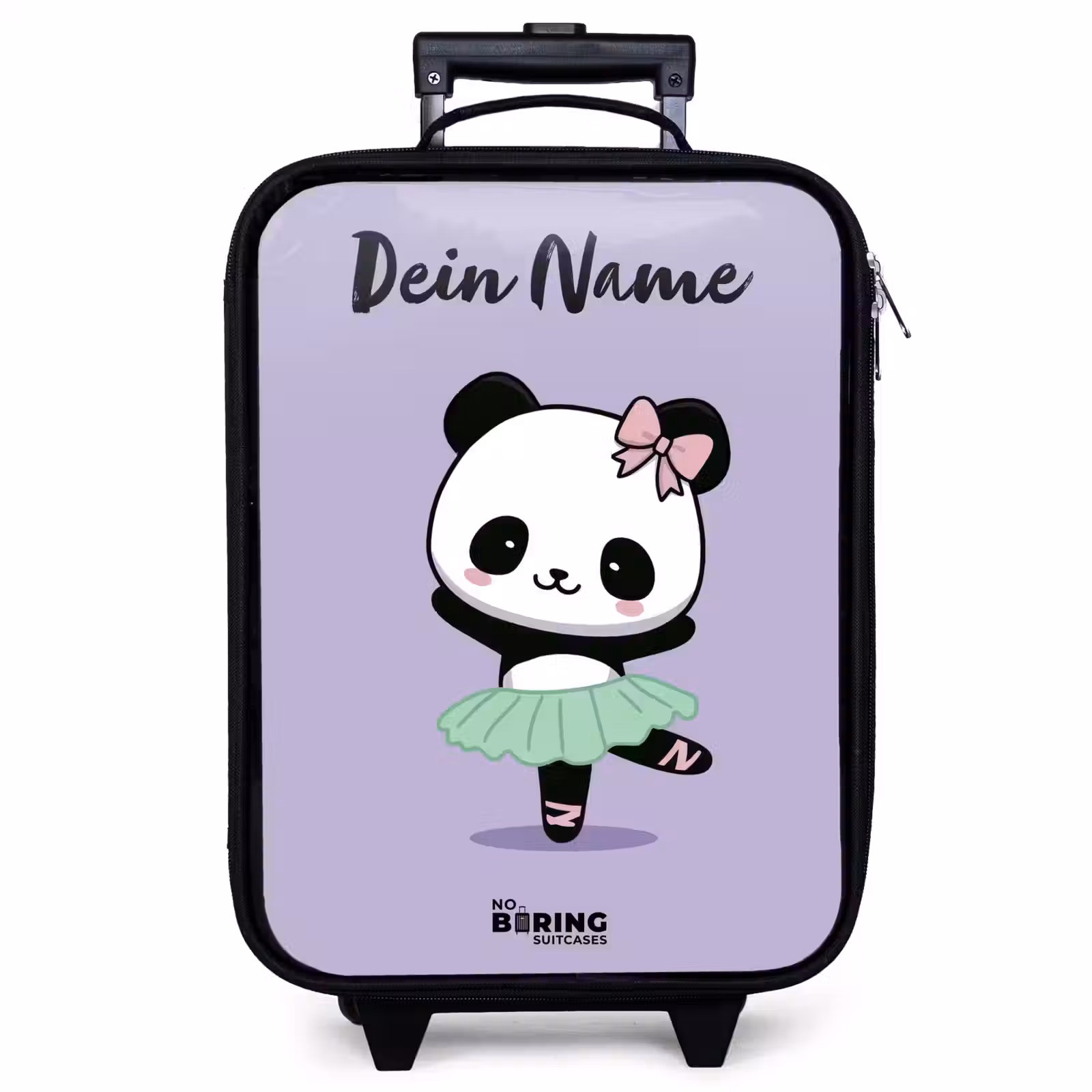 Kinderkoffer mit Name - Kawai - Ballett - Panda — 1