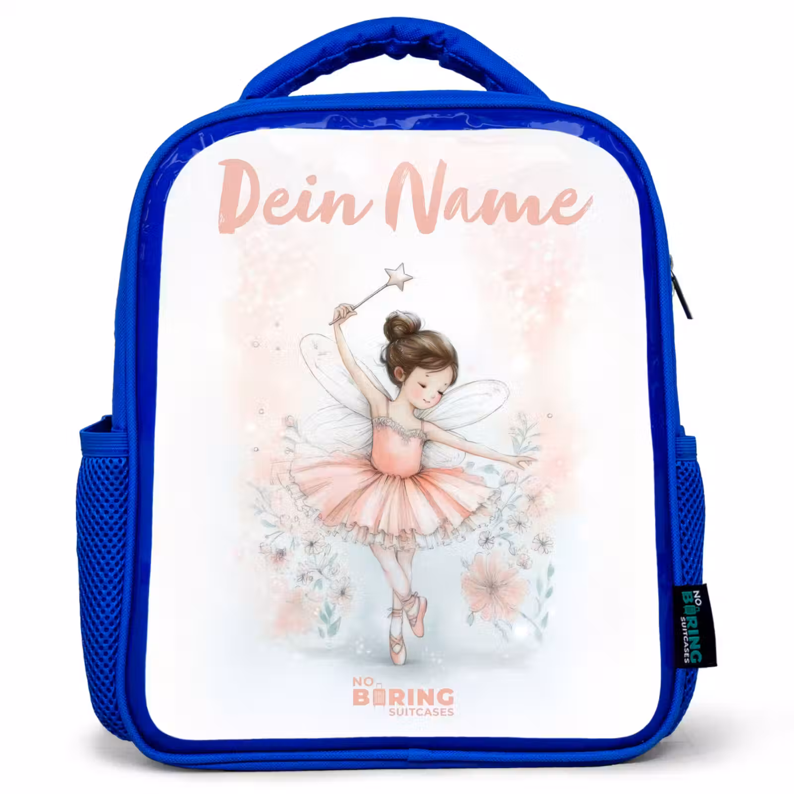 Kinderrucksack - Blau - Ballerina - Elfe - Fee — 1
