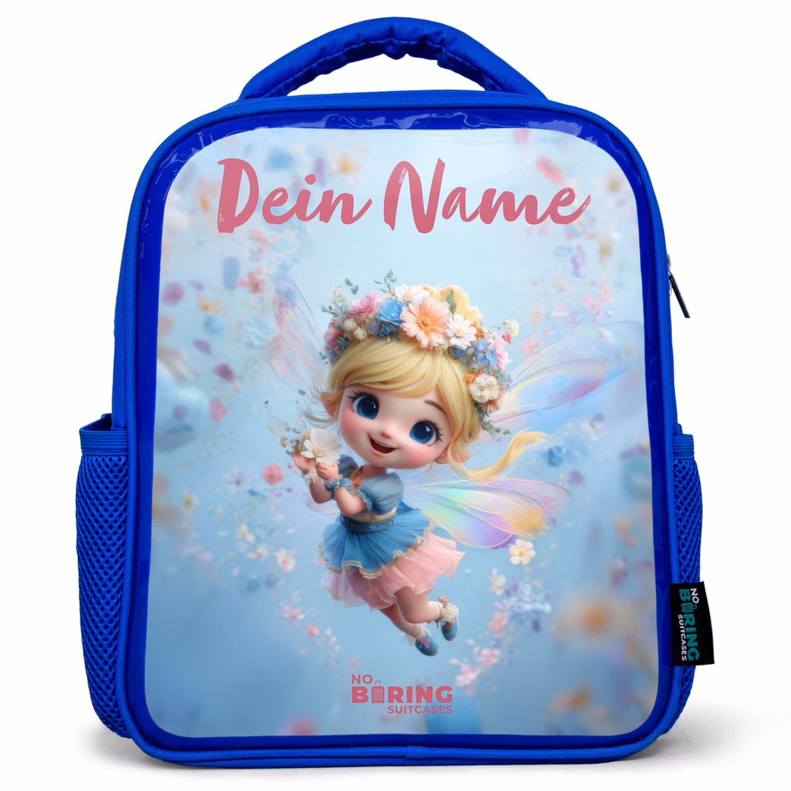 Kinderrucksack - Blau - Schmetterling Fee in Flower Air — 1