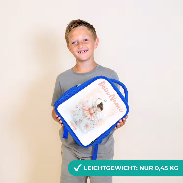 Kinderrucksack - Blau - Ballerina - Elfe - Fee — 4