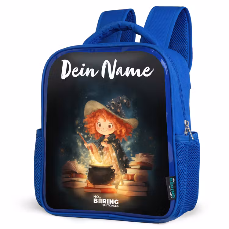 Kinderrucksack - Blau - Hexe mit funkelndem Trank — 7