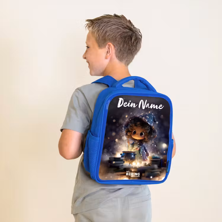 Kinderrucksack - Blau - Magische Nacht der Magie — 2
