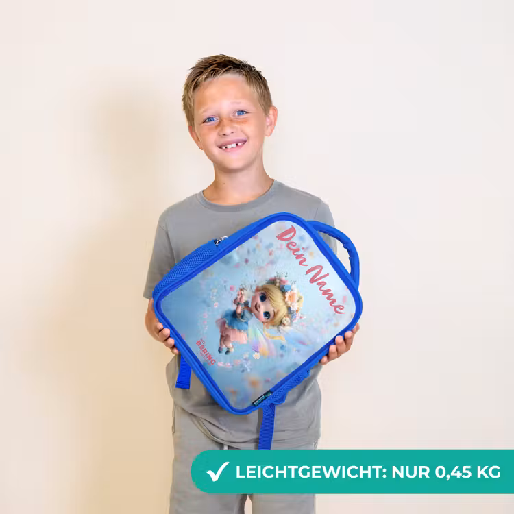 Kinderrucksack - Blau - Schmetterling Fee in Flower Air — 4