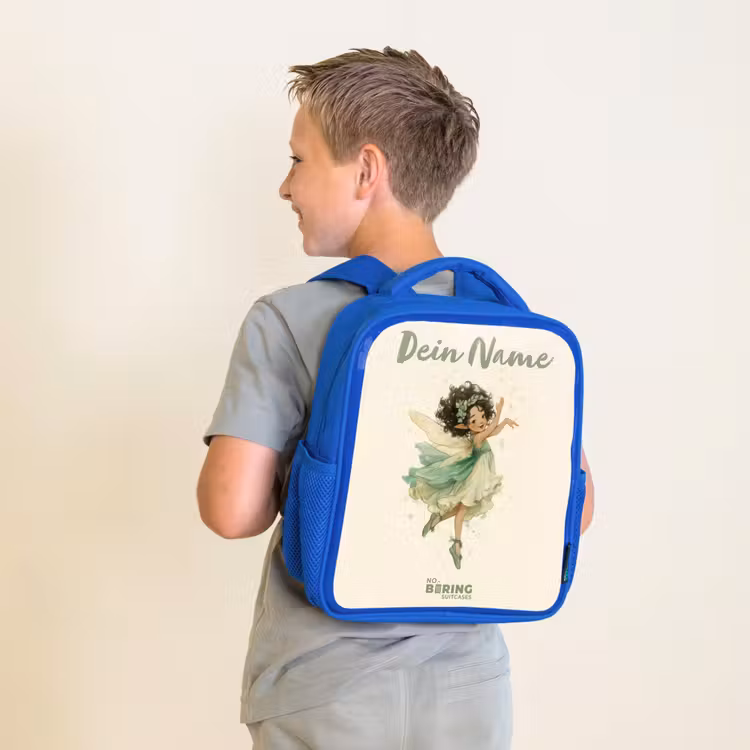 Kinderrucksack - Blau - Tanzende Waldfee — 2