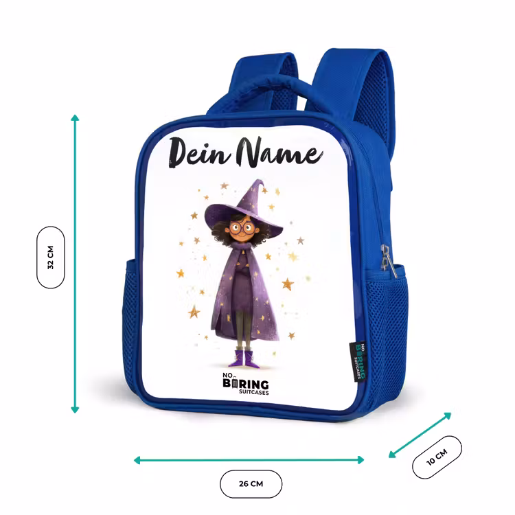 Kinderrucksack - Blau - Der violette Umhang des Zauberers — 6