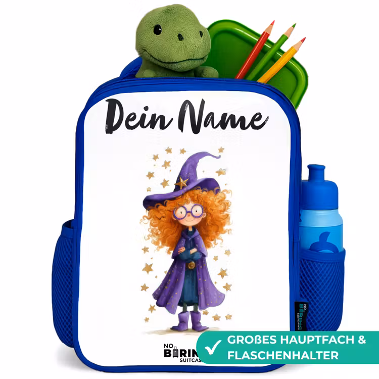 Kinderrucksack - Blau - Sternenzauber mit Locken — 3