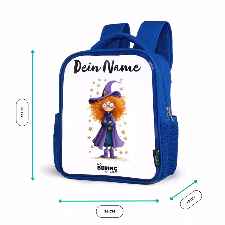 Kinderrucksack - Blau - Sternenzauber mit Locken — 6