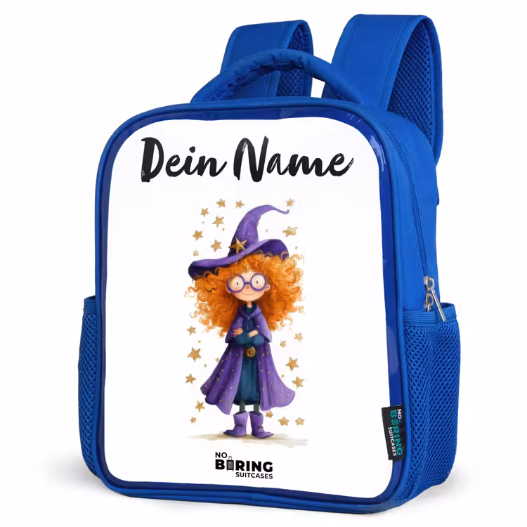 Kinderrucksack - Blau - Sternenzauber mit Locken — 7