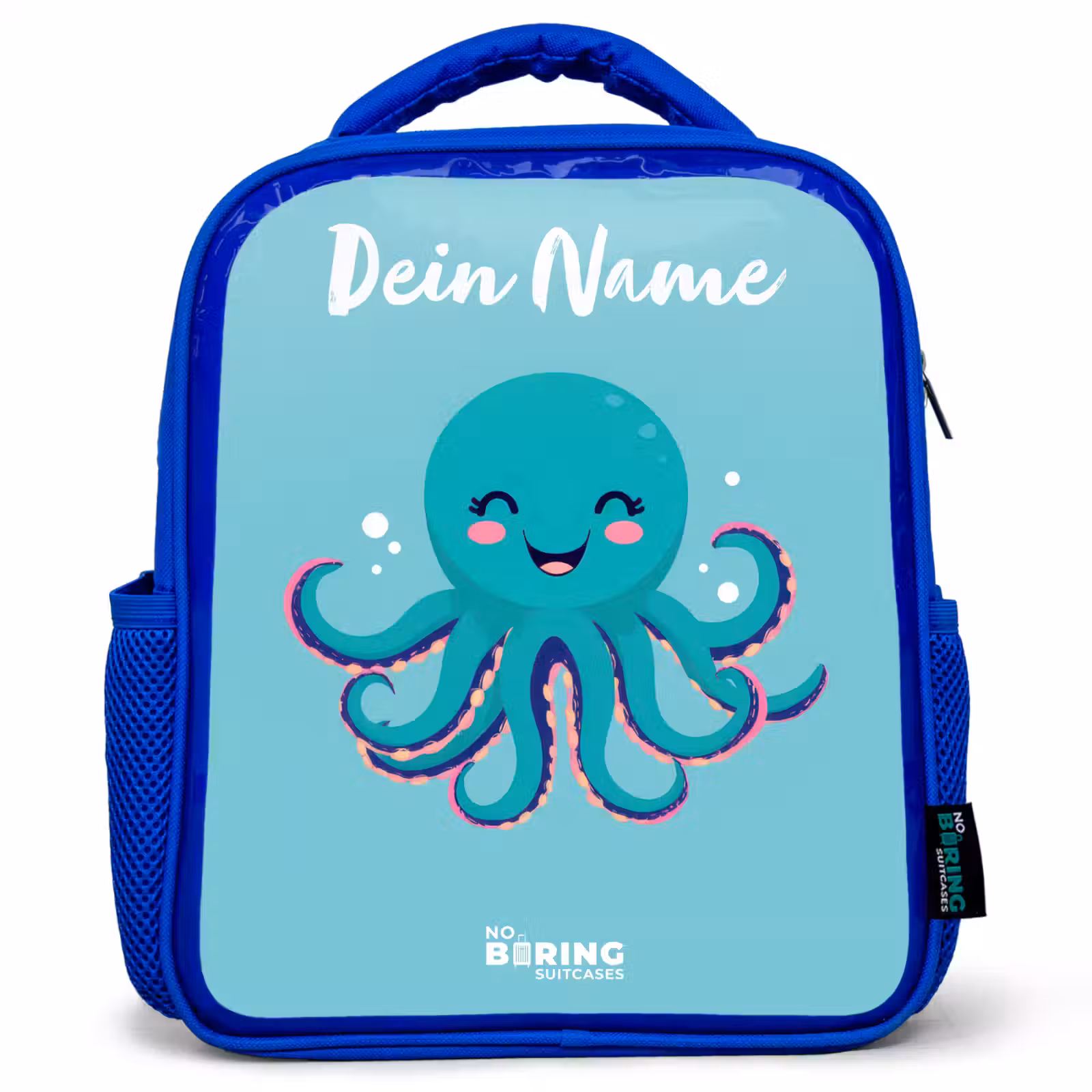 Kinderrucksack - Blau - Oktopus - Wasser - Blau — 1