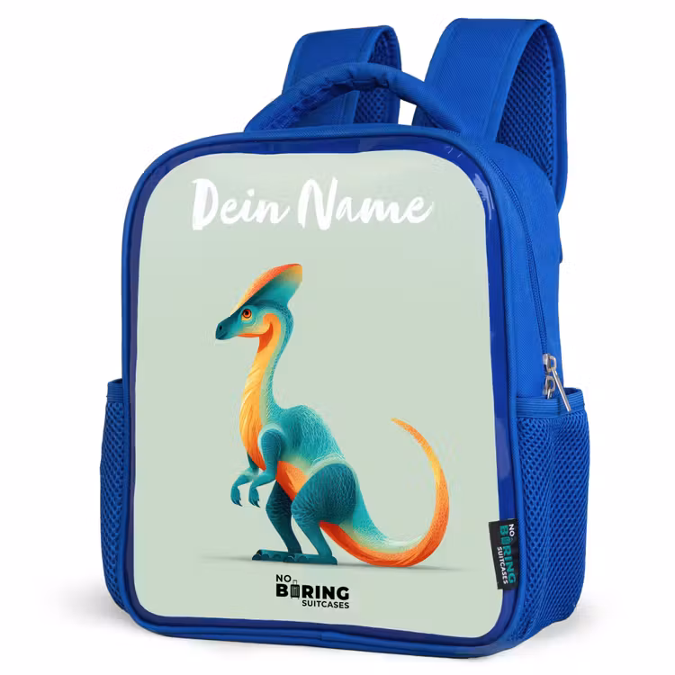 Kinderrucksack - Blau - Dino - Blau - Tier — 7