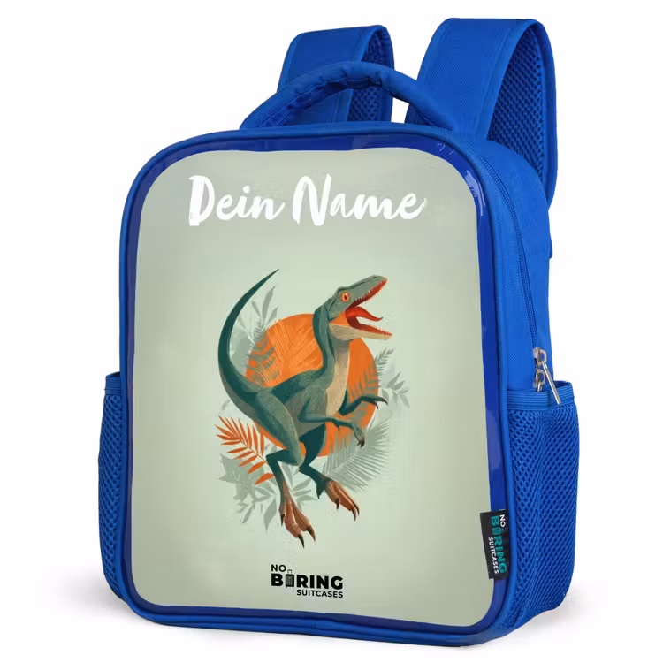 Kinderrucksack - Blau - Tier - Dino - Natur — 7