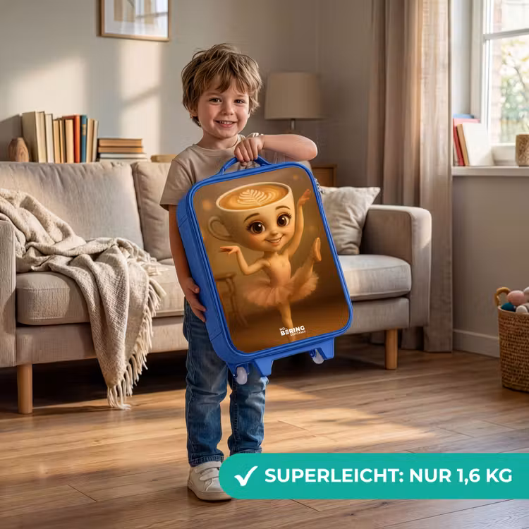 Kinderkoffer Blau - Ballerina Cappuccina — 3