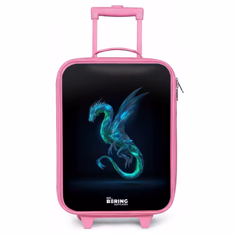 Kinderkoffer Rosa - Legendärer Cyber-Drache — 1
