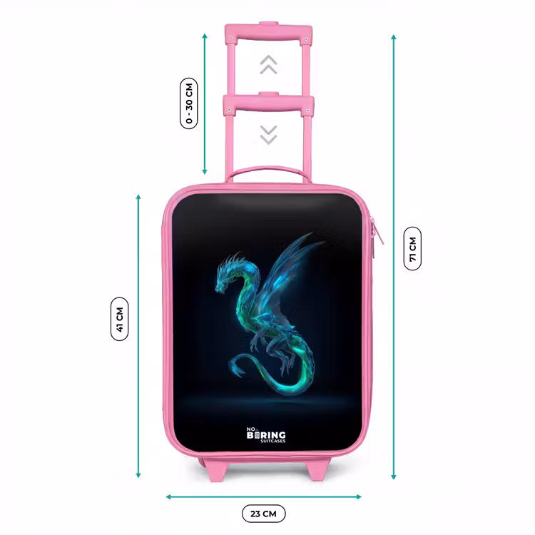 Kinderkoffer Rosa - Legendärer Cyber-Drache — 7