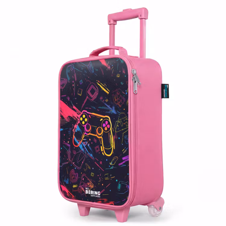 Kinderkoffer Rosa - Spielewelt im Neon-Stil — 8