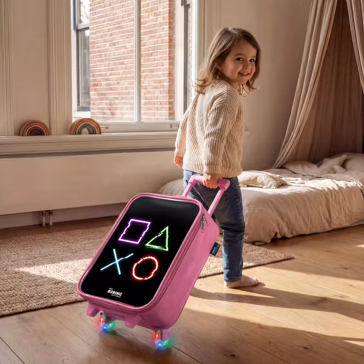 Kinderkoffer Rosa - Tasten der Spielkonsole — 2