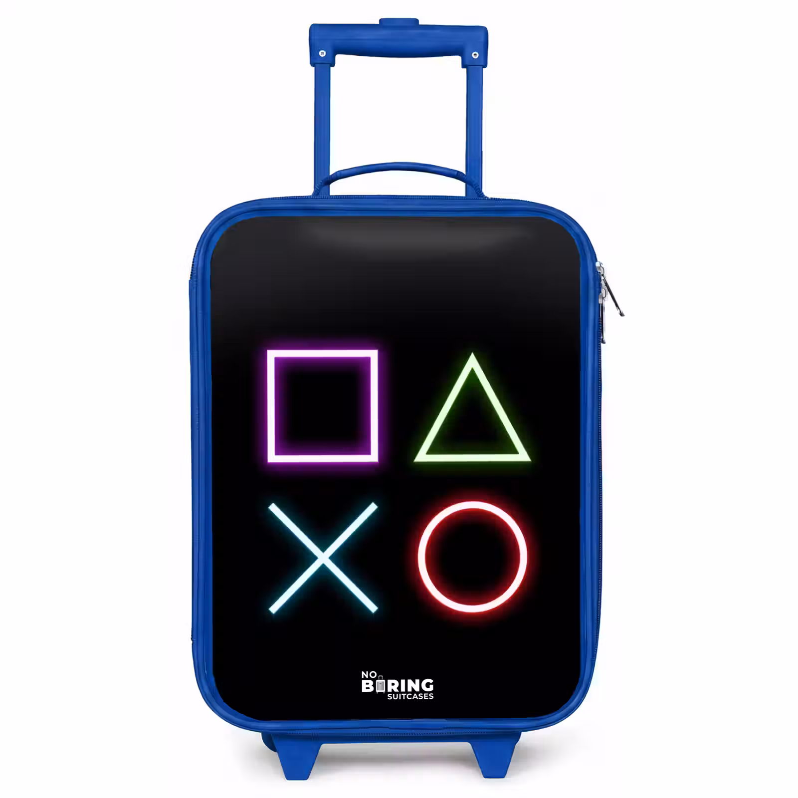 Kinderkoffer Blau - Neonverlinkte Symbole — 1