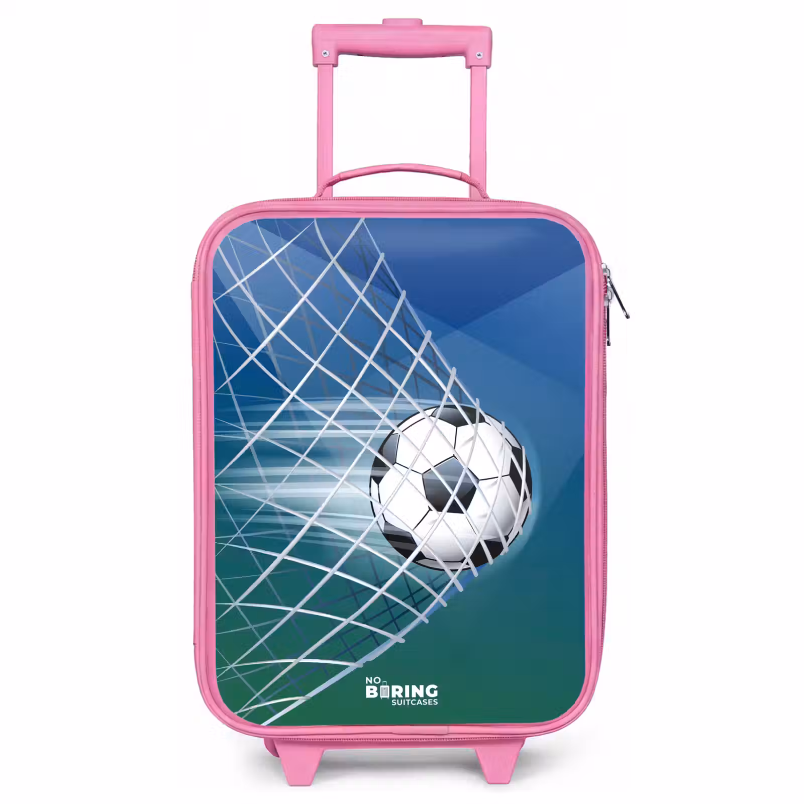 Kinderkoffer Rosa - Ball im Tor — 1