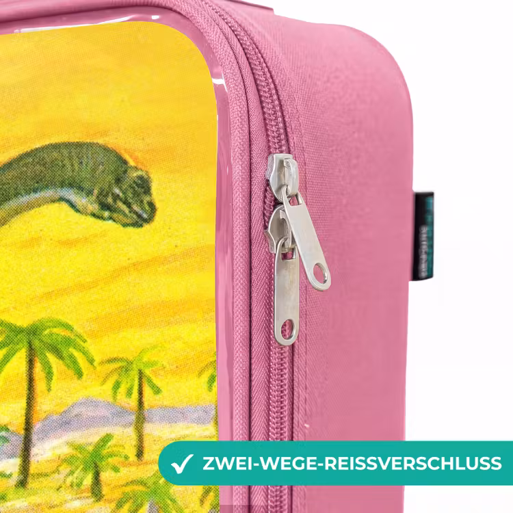 Kinderkoffer Rosa - Dinos am Wasser — 5
