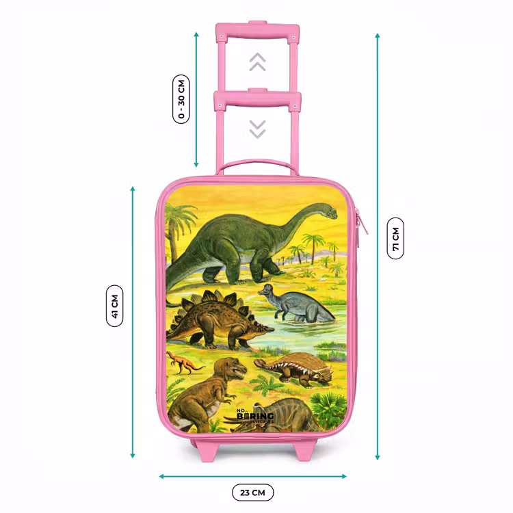 Kinderkoffer Rosa - Dinos am Wasser — 7