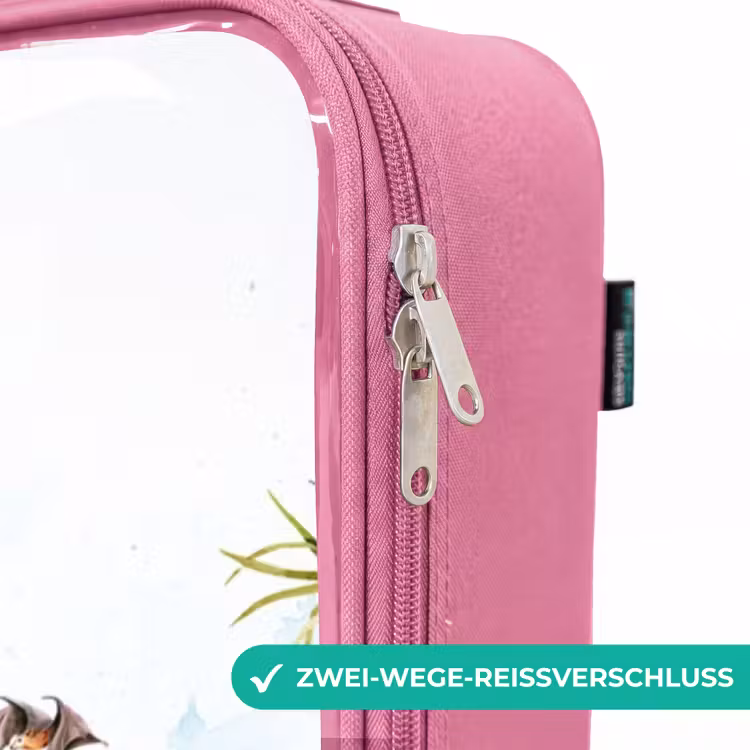Kinderkoffer Rosa - Van mit Dinosauriern — 5