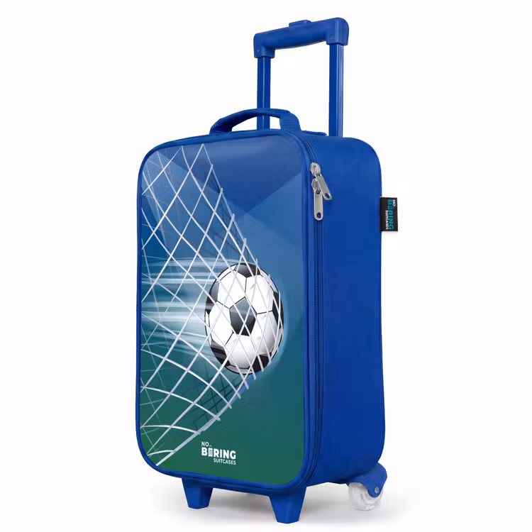 Kinderkoffer Blau - Ball im Tor — 8