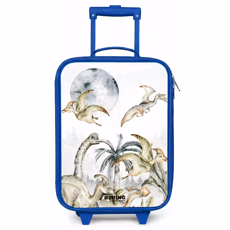Kinderkoffer Blau - Dinos im Dschungel — 1