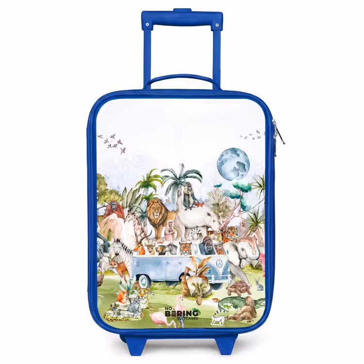 Kinderkoffer Blau - Van mit allen Tieren — 1