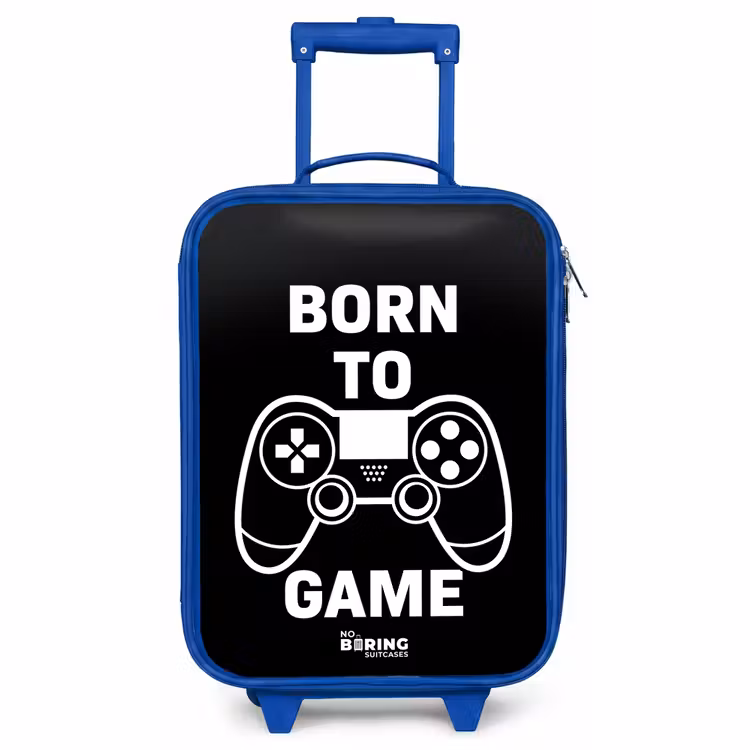 Kinderkoffer Blau - Zum Spielen mit Controller geboren — 1