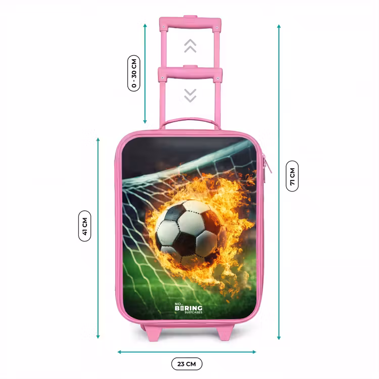 Kinderkoffer Rosa - Feuerfußball im Tornetz gefangen — 7