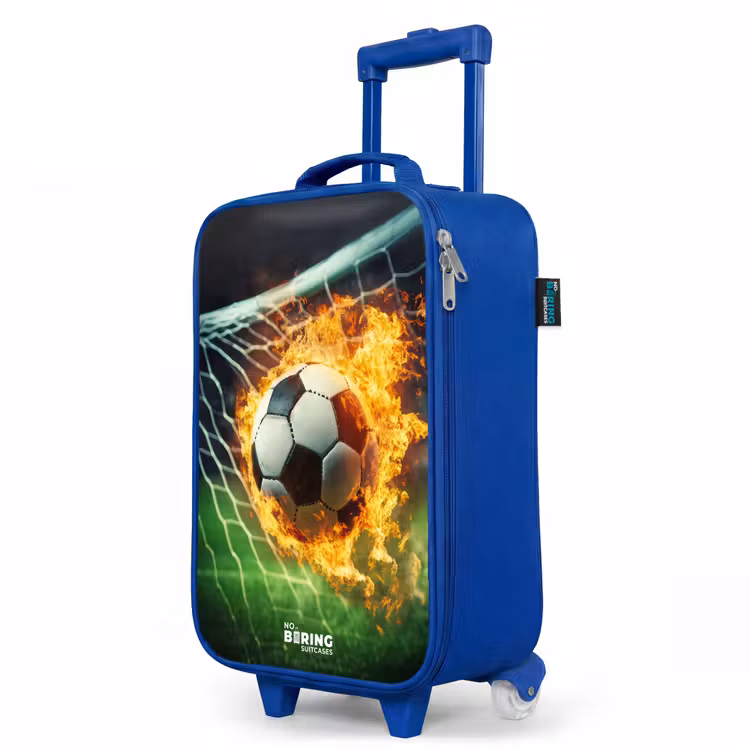 Kinderkoffer Blau - Feuerfußball im Tornetz gefangen — 8