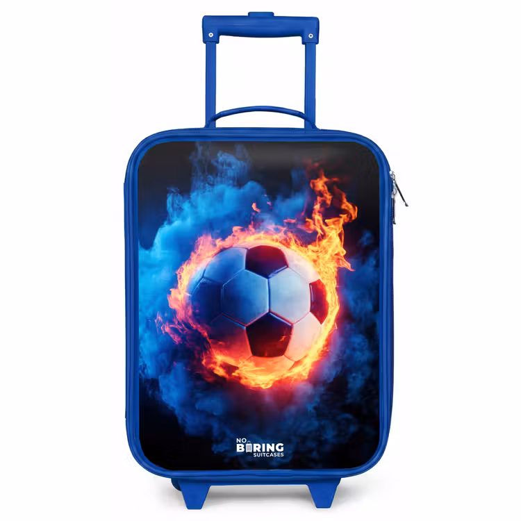 Kinderkoffer Blau - Fußball auf Feuer und Eis — 1