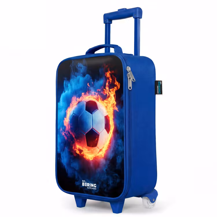 Kinderkoffer Blau - Fußball auf Feuer und Eis — 8