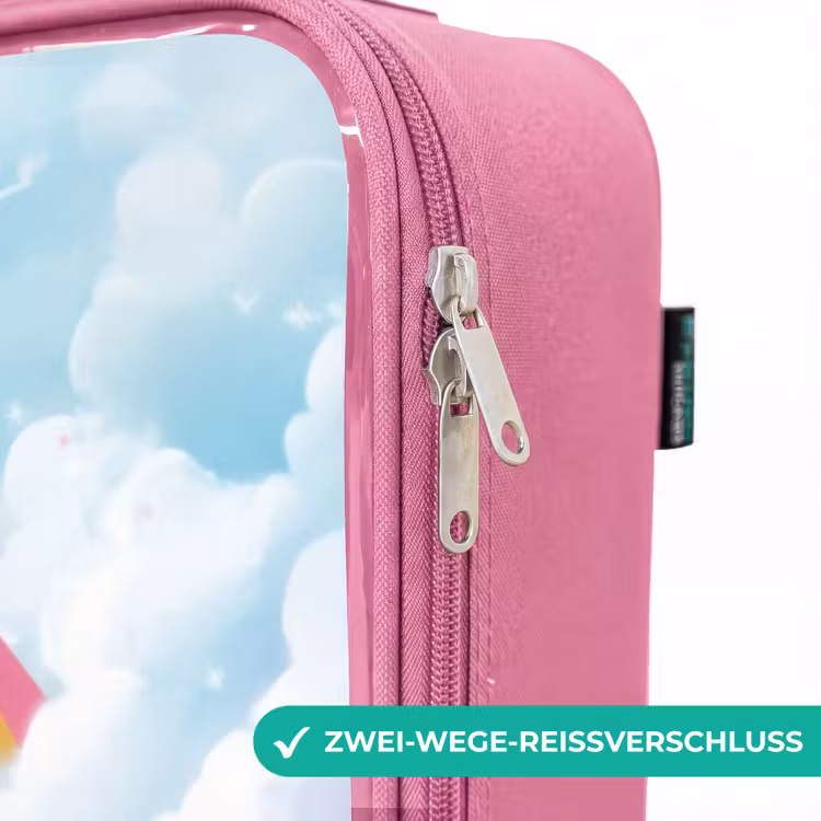 Kinderkoffer Rosa - Prinzessin und Dino in einer bunten Welt — 5
