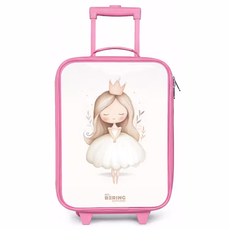 Kinderkoffer Rosa - Anmutige Prinzessin in Weiß — 1