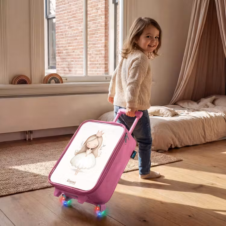 Kinderkoffer Rosa - Anmutige Prinzessin in Weiß — 2