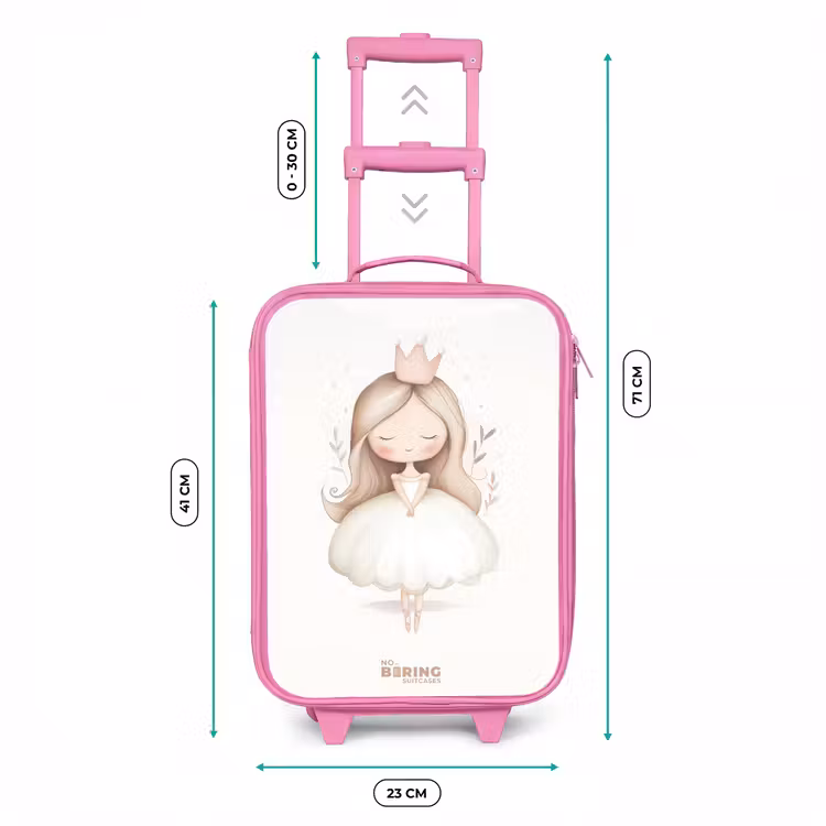 Kinderkoffer Rosa - Anmutige Prinzessin in Weiß — 7