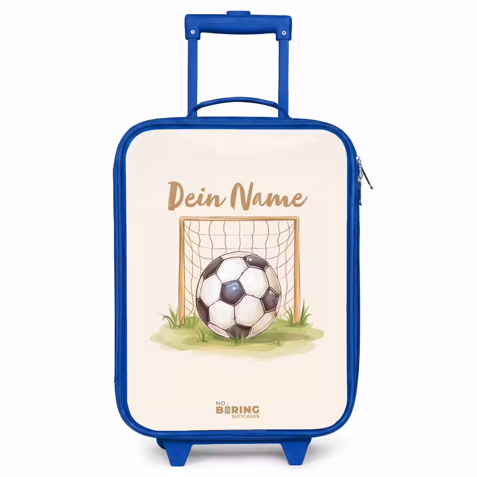 Kinderkoffer Blau - Fußball im Tor — 1