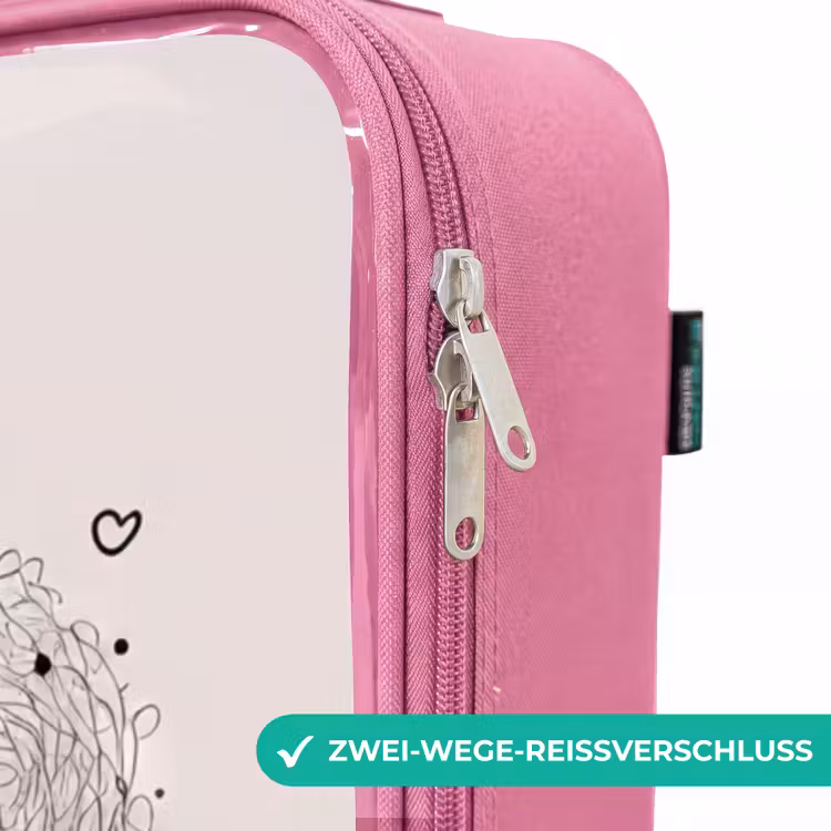 Kinderkoffer Rosa - Prinzessin mit Locken — 5