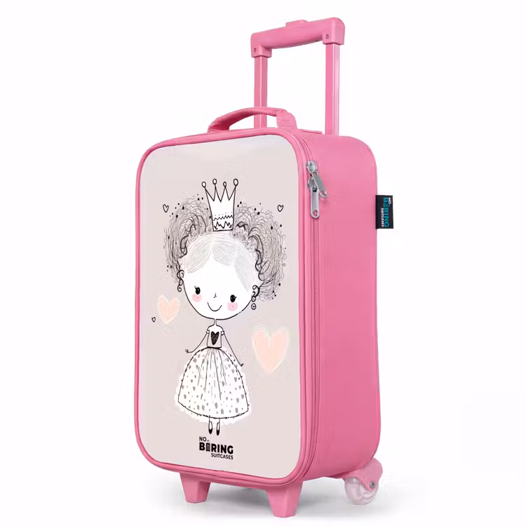 Kinderkoffer Rosa - Prinzessin mit Locken — 8
